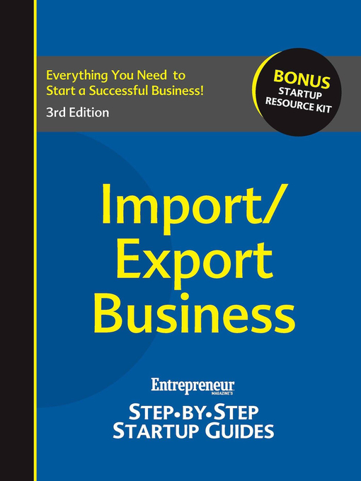 Title details for Import/Export Business by Entrepreneur magazine - Available